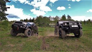 Гелендваген 350CDI vs УАЗ PATRIOT акпп EDITION1 / Тест на бездорожье.