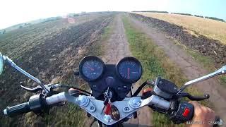 Покатушки на мотоциклах Yamasaki Leader II Yamaha YBR125 #2