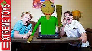 Baldi Is Our Zoom Teacher! Sneak Attack Squad Baldi's Basics Jump Scares!
