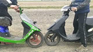 Покатушки на скутерах
