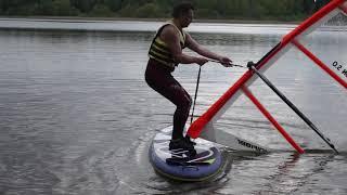 Gladiator 10'7" Windsup - надувная доска  для SUP и винд серфинга!