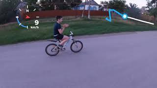 Покатушки на велосипедах сыном !