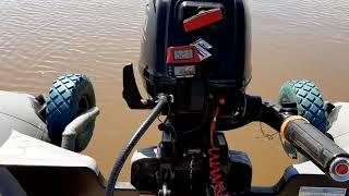 Первый выход на воду 2020 г. SUZUKI DF 6 AS.