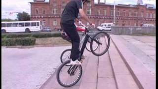 Экстрим на велосипеде. Extreme cycling