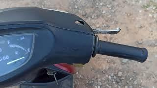 Обзор скутера Honda Dio AF-34 Красная