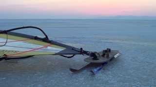 Guano Apes -  Lords of the Boаrds -VS  mrDzen -windsurfing - двухлыжка- зимний виндсерфинг .