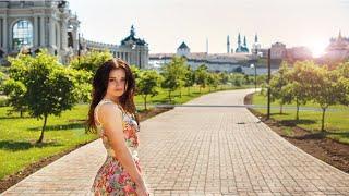 Russia: Walking in Kazan 4k 60fps, Tatarstan. Palace, Naberzhnaya | Набережная, Дворец, Казань.