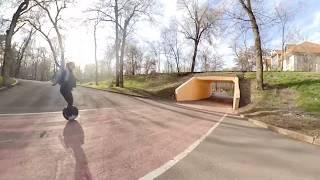 Покатушки на моноколесе в парке Горького