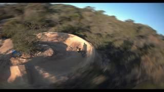 Insane GoPro drone perspective of BMX rider