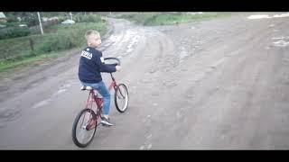 Мини-покатушки на велосипедах+брат❤️