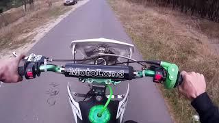 Покатушка на питбайке .Motoland 125
