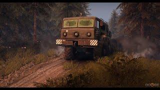 Spintires -- 1 серия -- Покатушки по лесу