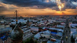Казань с высоты птичьего полета