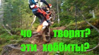 #эндуро #мото #покатушки Эндуро творожки решили заехать в даунхилку.