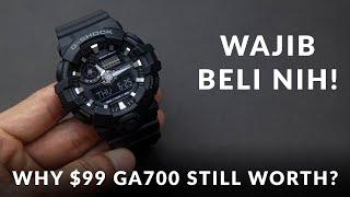 STILL WORTH TO BUY! CASIO G-SHOCK GA-700-1B
