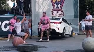 Артём Кобанов: Становая тяга автомобиля без лямок