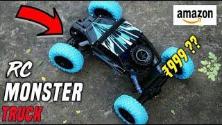 RC Rock Crawler Monster Truck 4x4 Unboxing & Review | Best RC Car Truck Under 1200 On Amazon