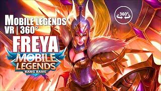 FREYA (Revamped) Rank Gameplay - Mobile Legends VR | 360°