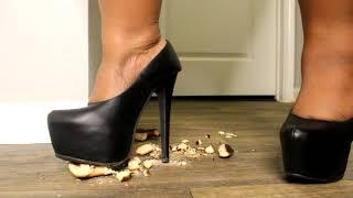 ASMR Bagel Crush Crystal Pumps VS Onyx Statuesque Pumps