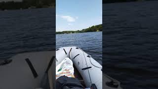 Покатушки по водохранилищу. Рыбалка с лодки. Продолжение.
