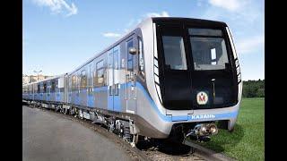 Новый поезд метро ТМХ для Казанского метрополитена