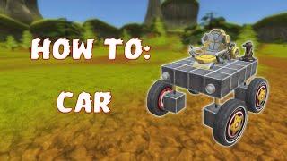 How To: Build A Car [Evercraft Mechanic Online Sandbox from Scrap]