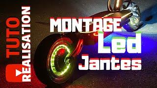 Tuto Led jante pour trottinette électrique ( Dualtron Thunder - Zero 8x - Kaabo Mantis - Currus ...)