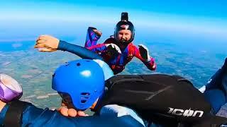 Skydive Teuge  “Throwback to a solid AFF jump by Wesley  Want to learn how to skydive yo