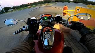 Honda cb 400, опять прохват)