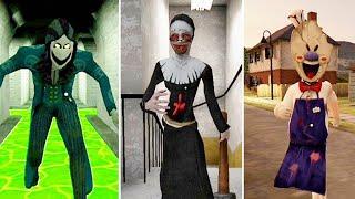 Chase Music ⚔️ Smiling X Corp 2 Vs Evil Nun Vs Ice Scream