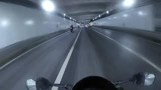 Покатушки по ночной Москве на ямаха р6 (yamaha r6)