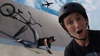 РЕШИЛ ПОПРОБОВАТЬ ЭТО И ...ДЕЛАЮ ТРЮКИ НА BMX КОТОРЫХ НИКОГДА НЕ УМЕЛ! ПАДЕНИЕ НА BMX!