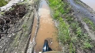 классные выходные на эндуро.Yamaha Tricker 250 в бездорожье.