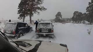 Зимняя покатушка на Нивах (01.02.2019г)