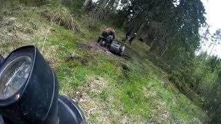 мото покатушки иж планета , к750 и квадрик 125 часть 2