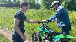 Учу Пацанов Ездить На Питбайке [GoPro]