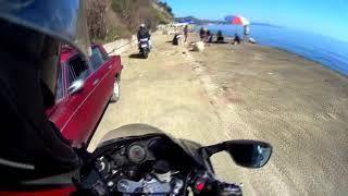 ПОКАТУШКИ НА СПОРТАХ KAWASAKI ZX9R НА ПЛИТЫ