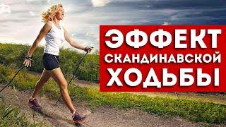 Вот Что Будет с Вашим Телом от Скандинавской Ходьбы Каждый День! (Удивительно)