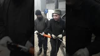 Рихтуем подбитую и немножко угараем!!!