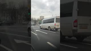 Едем по Минску ранней весной