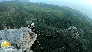 Марина Shaan-Kaya Rope Jumping with Skyline X-team in Crimea