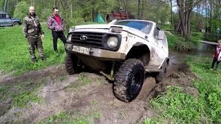 Покатушка 4х4 ломаем НИВЫ,ЖЕСТОКИЙ МАРШРУТ!!