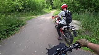 Потеря мотодевственности на KAYO T4 Enduro