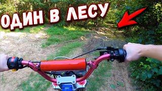 Первая ПОКАТУШКА по ЛЕСУ на ПИТБАЙКЕ! Эндуро!
