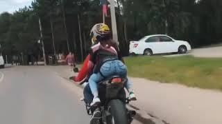 Покатушки на мотоцикле