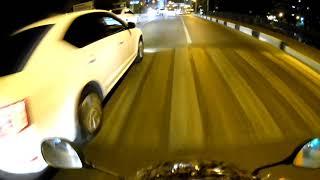 Ночные покатушки на скутере Honda dio 34