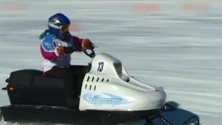 Кросс на снегоходах — 2015 в Нарьян-Маре. Женский заезд