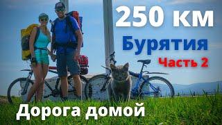 Поход на Велосипедах в Тайгу - 250 км. Дорога домой!
