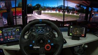 Euro Truck Simulator 2 | Multiplayer | Logitech G29 | Convoy #52| Triple Monitor