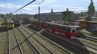 Trainz19 Неофициальный мультиплеер на трамваях КТМ-5. 1440p